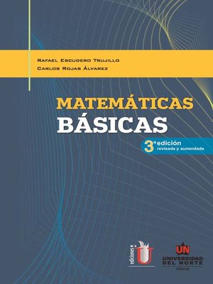 cover image of Matemáticas básicas 3a. Ed